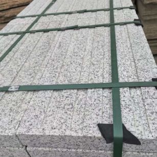 保山 白麻花岗岩直行盲道石，盲条，地铺石