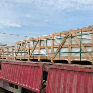 保山 芝麻白花岗岩地铺石出口专车-泰国游