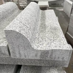 保山 白麻花岗岩S型路沿石，路侧石，马路牙子等