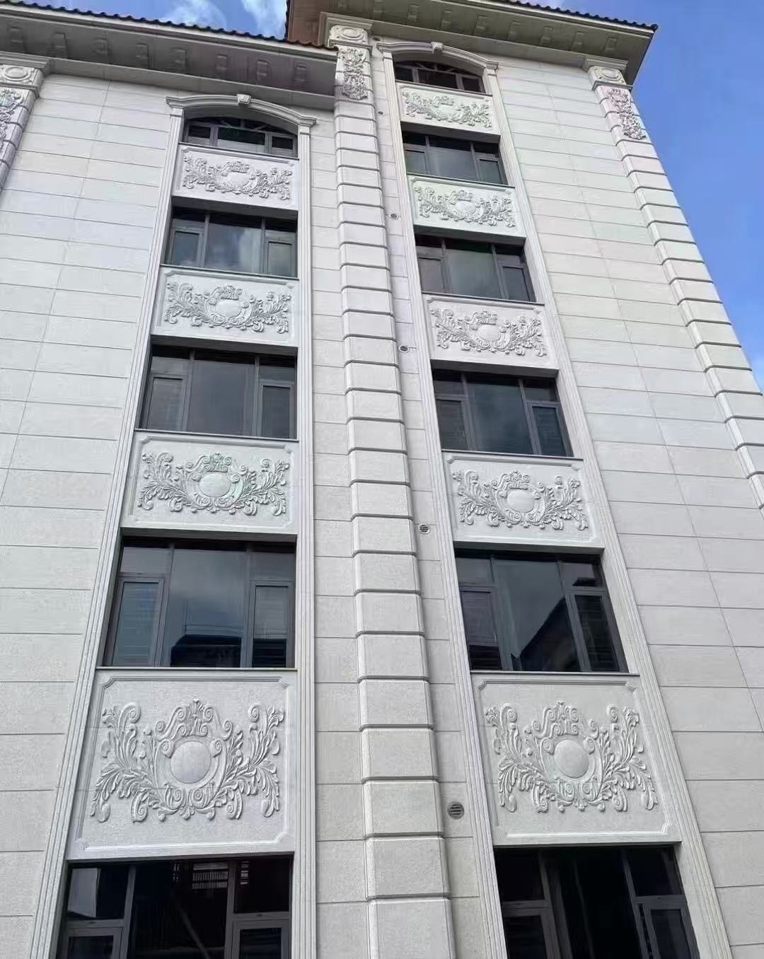 保山 白麻荔枝面花岗岩别墅外墙干挂