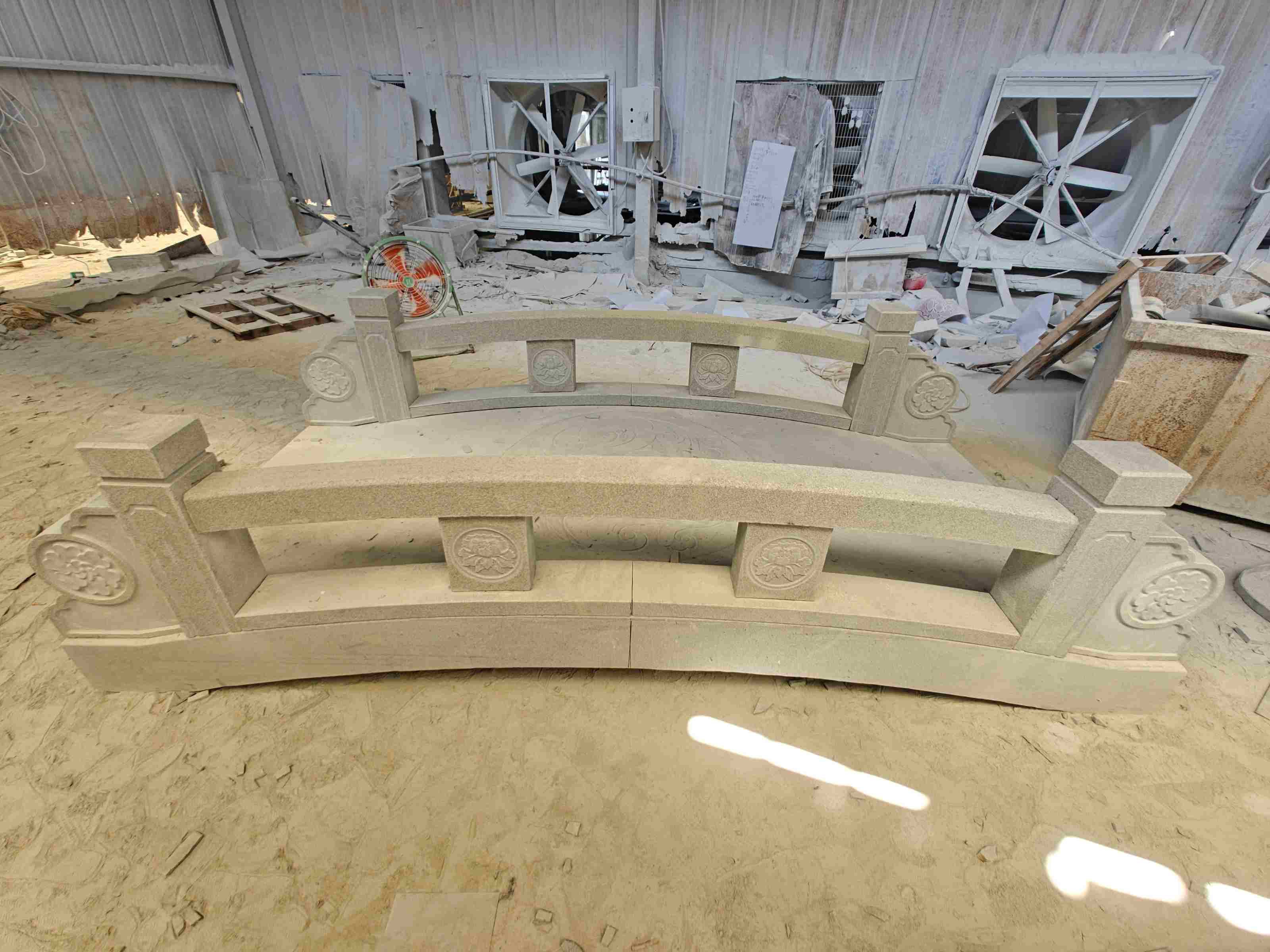 保山 芝麻灰花岗岩异形加工-拱桥，石桥