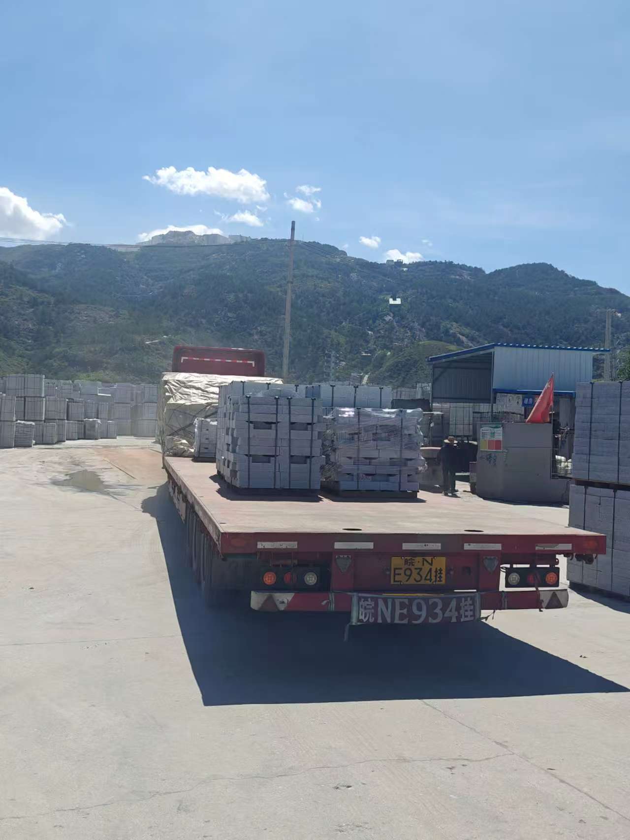 保山 芝麻白仿形路沿石，直形路沿石