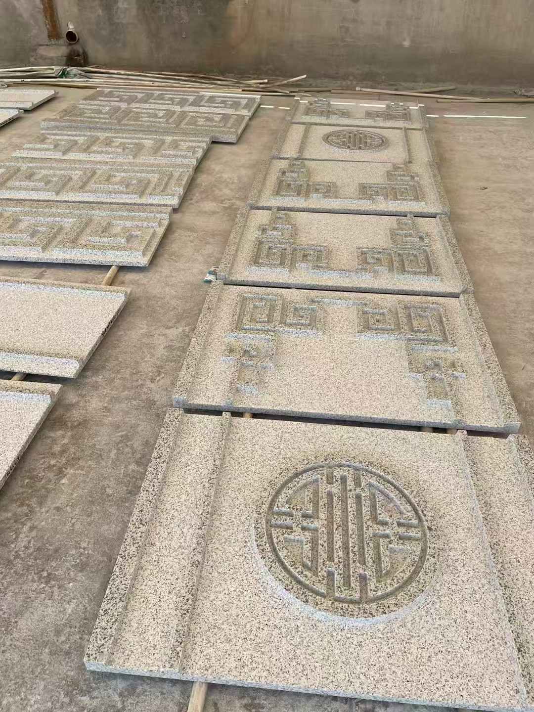 保山 白麻花岗岩外墙立面雕刻板