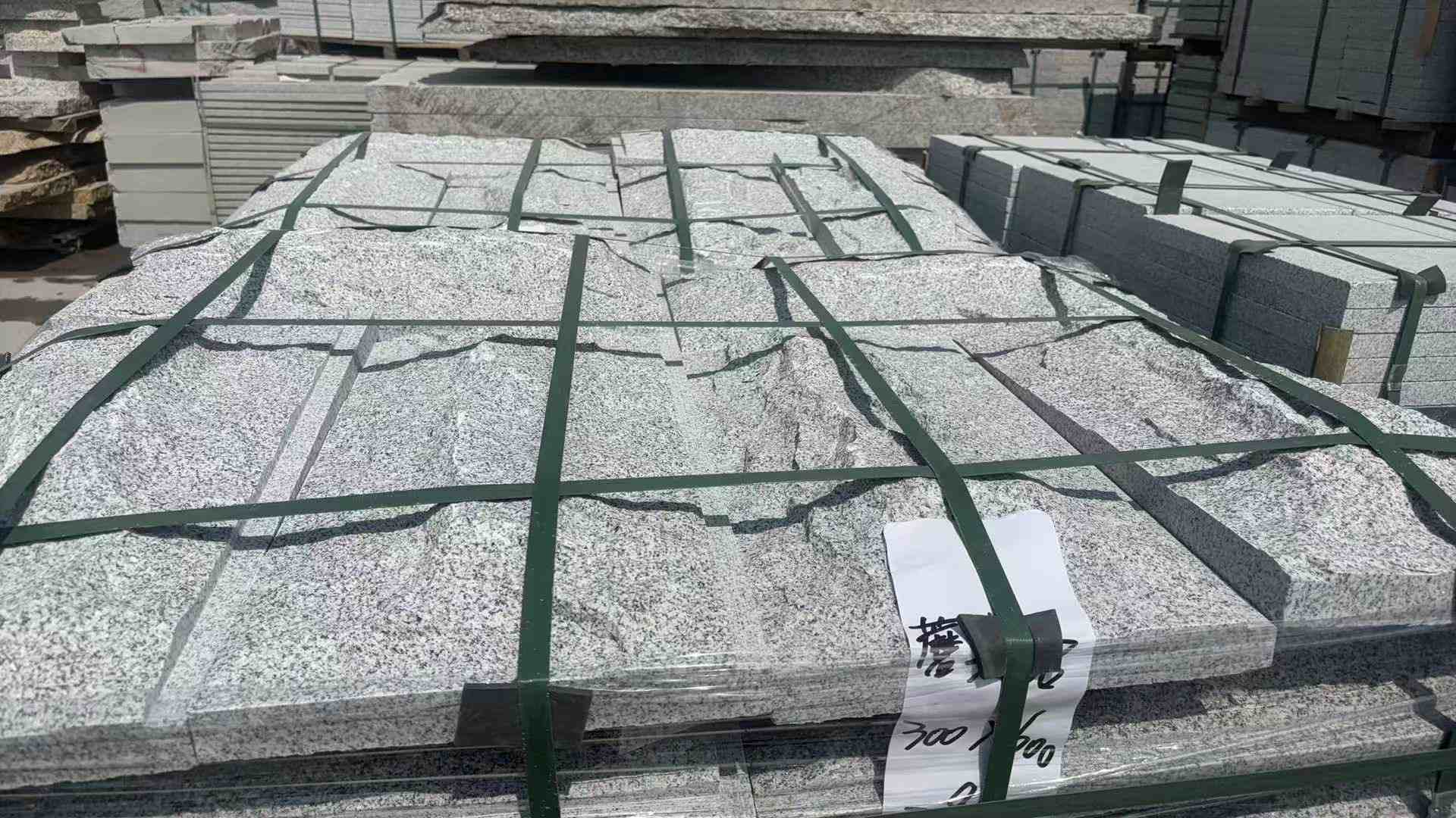 保山 芝麻白蘑菇石成品