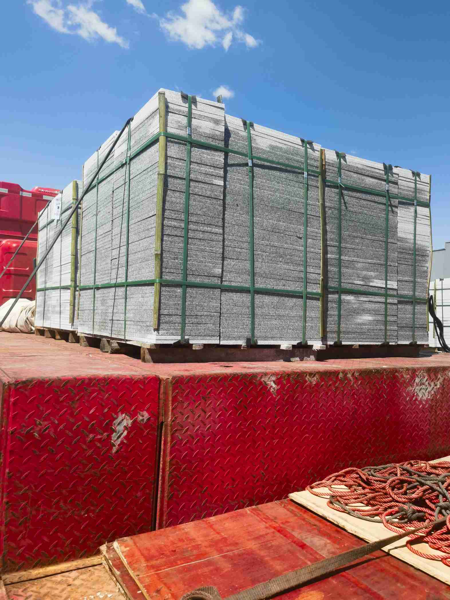 保山 芝麻白火烧规格板地铺石300*600/600*600